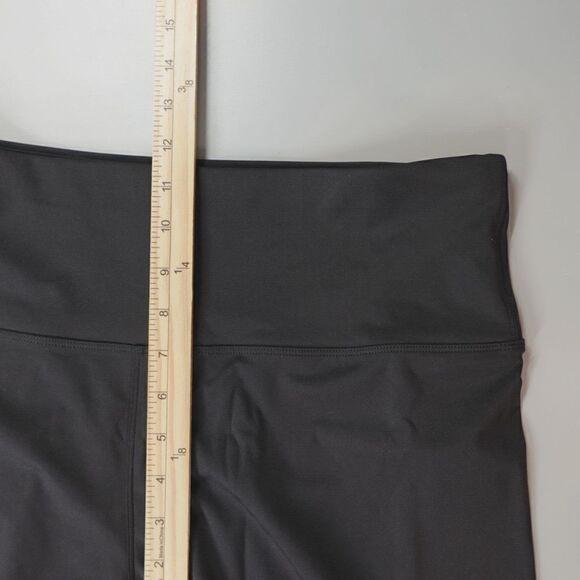 Soulgani Active Leggings Womens Petite XL Black Camo Print High-Waist Athleisure - Picture 9 of 13